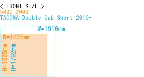 #500C 2009- + TACOMA Double Cab Short 2016-